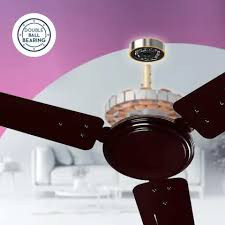 Crompton SUREBREEZE SEA SAPPHIRA PACK OF 3 1 Star 1200 mm 3 Blade Ceiling Fan  (Lustre Brown | Pack of 3)